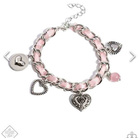 Charming Contender - Pink Bracelet - Picture 2 of 2